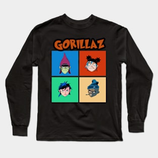 gorillaz Long Sleeve T-Shirt